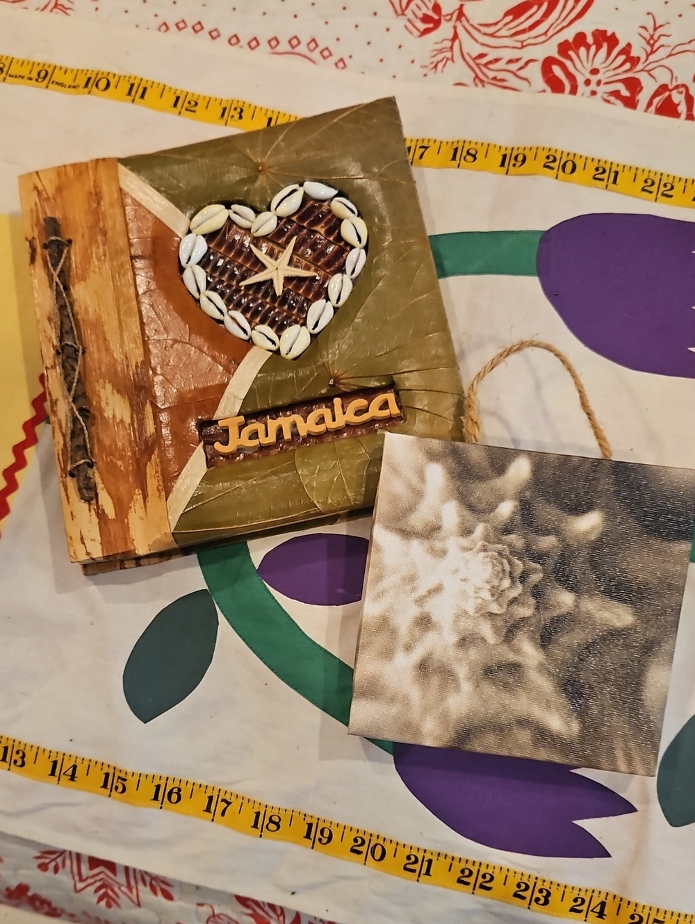 Jamaica Decorative Photo Album And Small Canvas Print